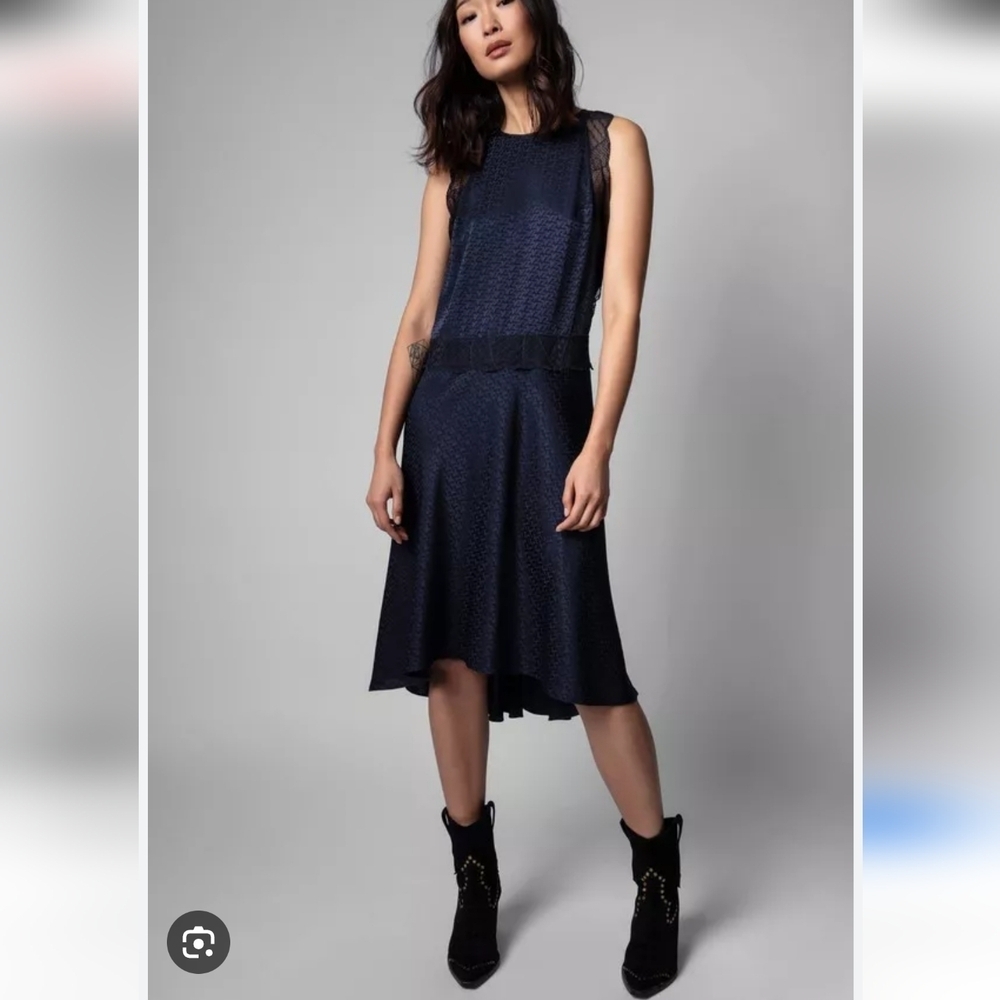 Zadig & Voltaire Roberto Jac Zv Silk Dress